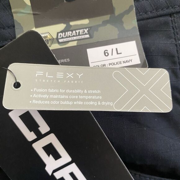 NWT CQR Tactical Pants Women 16 Tall‎ Police Navy Flex Stretch Ripstop WFP504 - Picture 9 of 14